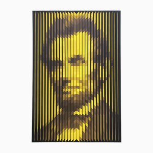 Yvaral, Abraham Lincoln, Screenprint