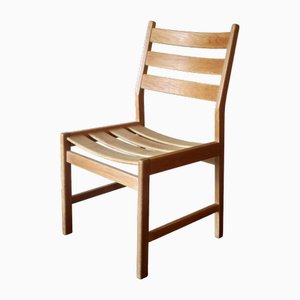 Large Oak Side Chair by Kurt Østervig for KP Møbler, 1950s