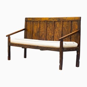 Antique Settle or Bench, 1780s