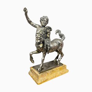 Sculpture Centaure, Fin des années 1800, Argent Massif