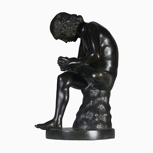 Bronze Lo Spinario Sculpture from Chiurazzi, 1950s