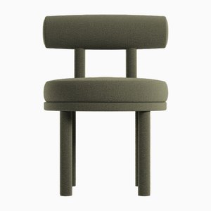 Collector Moca Chair in Boucle Olive von Studio Rig