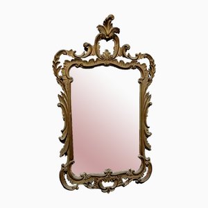 Louis XV Style Mirror in Carved Wood, 1930s