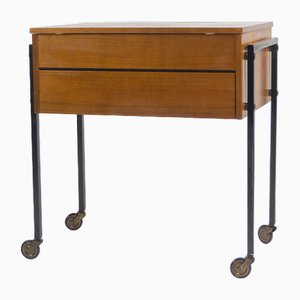 Vintage Side Table with Drawer, 1960s