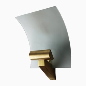 Lichtsegel Wall Lamp in Brass by Paul Neuhaus, 1990s