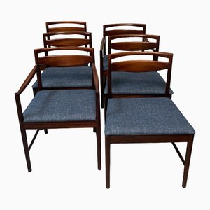 Esszimmerstühle aus Palisander von AH McIntosh, 1960er, 6er Set