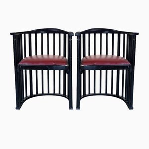 Barrel Chairs by Josef Hoffmann for Ton, 1960s, Set of 2