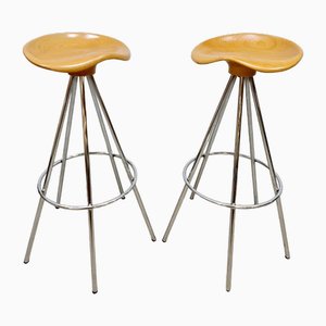 Vintage Jamaica Bar Stools by Pepe Cortés for BD Barcelona, 1990s, Set of 2