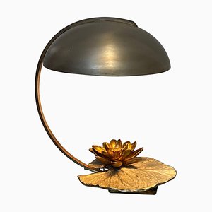Water Lily Table Lamp from Maison Charles, 1970s