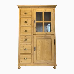 Rustic Bread Cabinet in Solid Wood