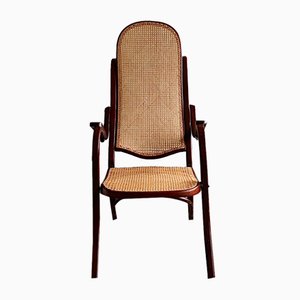 Poltrona nr. 1 pieghevole in legno curvato di Gebrüder Thonet Vienna GMBH, 1883