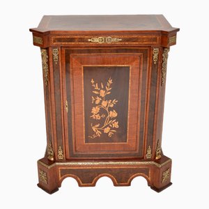 French Inlaid Marquetry Cabinet, 1950s