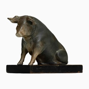 Schwedisches Sparschwein oder Spardose von Olof W. Nilsson, 1930er