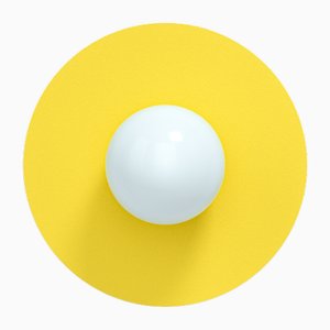 Candy Big Circle 360 S Lamp in Sunshine Yellow by Swedish Ninja