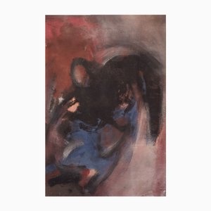 Dennis Bowen, Abstrakte Komposition, 1950er, Öl auf Leinwand