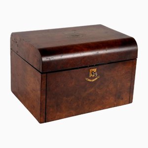Vintage Lady Box in Brass
