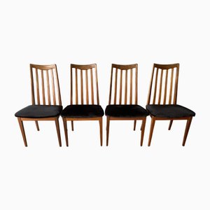 Vintage Teak Dining Chairs from G-Plan, 1960s, Set of 4