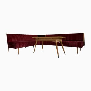 Sofa Group with Table, Set of 3