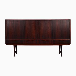 Danish Rosewood Highboard attributed to E. W. Bach, 1960s
