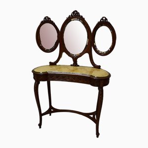 Louis XVI Style Dressing Table in Walnut