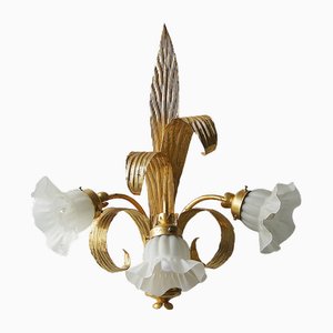 Vintage Florentine Wall Light, 1970s