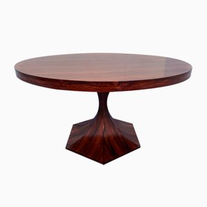 Table de Salle à Manger Mid-Century en Acajou par Carlo De Carli, Italie, 1950