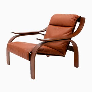 Woodline Sessel von Zanuso für Arflex, 1960er