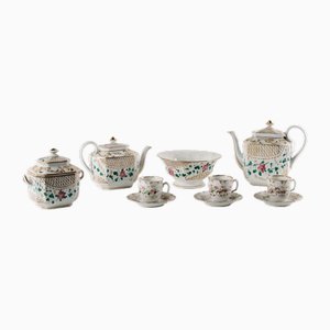 Porcelain Tea and Coffee Service, Set of 7