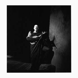 Sell Your Soul: Mephisto Performing in Faust, 1960s, Photograph
