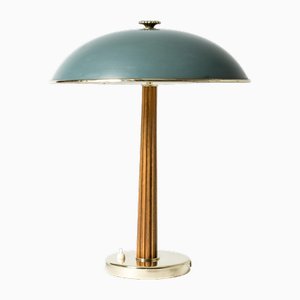 Modern Brass Table Lamp from NK, 1940s