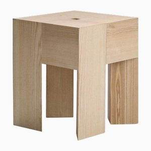 Aldo Bakker 'Triangle' Wood Stool or Side Table by Karakter