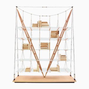 Franco Albini Bookcase; a Masterpiece of Italian Craftsmanship and Design