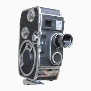 Working Paillard Bolex B8 8 MM Movie Camera, 1950s