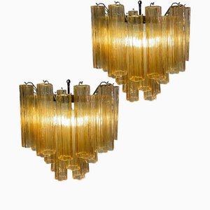 Charming Murano Chandeliers by Valentina Planta, Set of 2