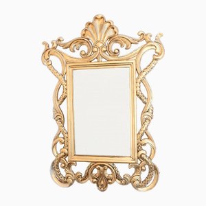 Specchio rococò dorato, Italia