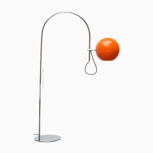 Mid-Century Space Age German Arc Floor Lamp from Wila, 1960s