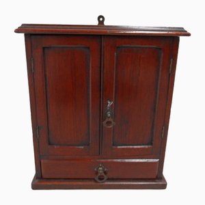 Mueble para joyas antiguo de caoba