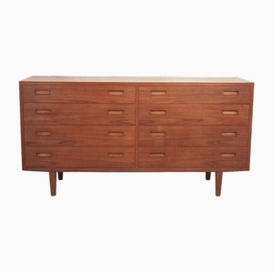Danish Chest of Drawers in Teak by Carlo Jensen for Hundevad, 1960s