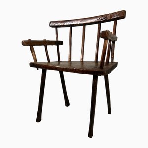 Vintage Irish Vernacular Hedge Chair, 1800s