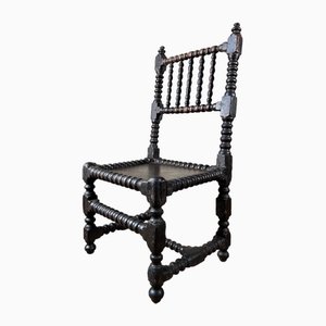 Antiker Carolean Bobbin Chair, 1600er