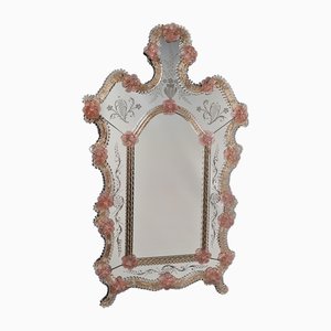 Specchio veneziano in vetro di Murano "San Giorgio" dei Fratelli Tosi