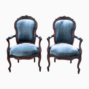 Armchairs, France, 1900s, Set of 2