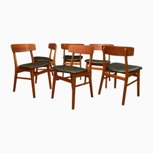 Dining Chairs from Farstrup Møbler in the style of Børge Mogensen, Denmark, 1960s, Set of 6