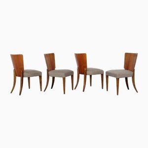 Dining Chairs by Jindřich Halabala for Up Závody, 1950s, Set of 4