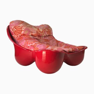 Space Age Loveseat by Tue Poulsen for Domus Danica, 1970s
