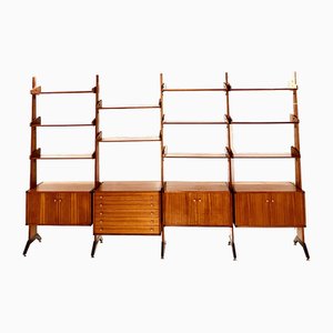 Modular Teak Bookcase by Vittorio Dassi for Dassi, Italy, 1960s