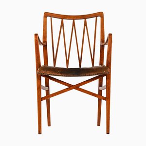 Armchair in the Style of Axel Larsson, Sweden, 1940s