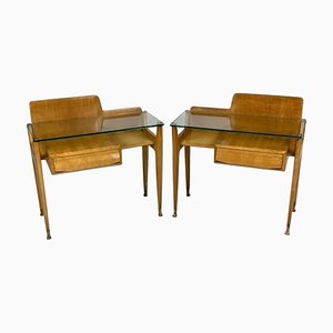 Night Stands, 1950s, Set of 2