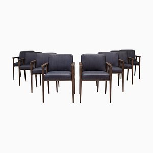 Zio Wenge Oak Dining Chairs by Marcel Wanders for Moooi, 2010s, Set of 8