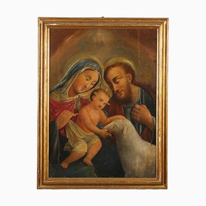 La Sacra Famiglia, 1840, Olio su tela
